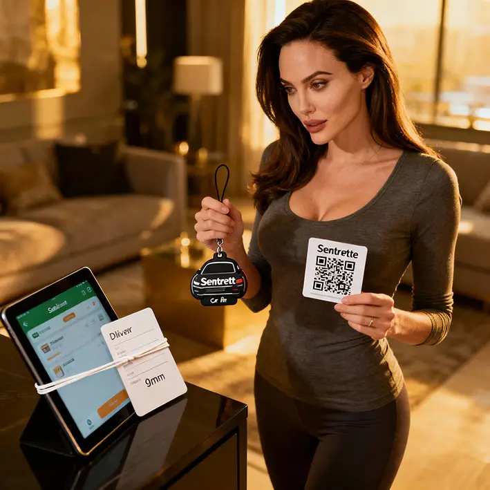 Sentorette QR CODE para restaurantes y para llevar