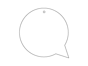 Car air freshener round shape customized, dimensions: H: 67.321mm, L: 67.968mm.